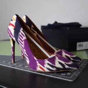 Ralph Lauren Celia Purple Label Pump